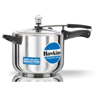 Hawkins 5.0 ltrs Hawkins 5.0 ltrs HSS50 Stainless Steel Pressure CookerStainless Steel Pressure Cooker