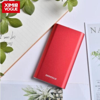 XimiVogue Business Style Metal Power Bank 10000mAh (Red)