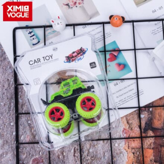 XimiVogue Green Pull-Back-and-Go Off-Road Car Toy