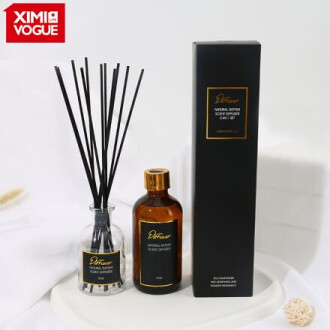 XimiVogue White Tea Natural Rattan Scent Diffuser 2-in-1 Set (250ml)