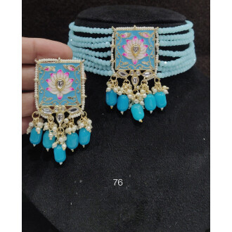 Kundan choker set
