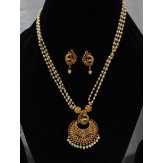 Temple Jewelry Design pendent set