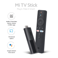 Mi TV Stick with Built in Chromecast (Black)