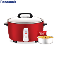 Panasonic SR-932D BURGUNDY 3.2 Litre Commercial Drum Rice Cooker