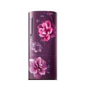 SAMSUNG RR20A274ACR/IM 192 LITRES SINGLE DOOR PCM CAMELLIA PURPLE