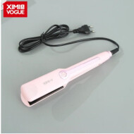 XimiVogue Fashion Ceramic Coated Hair Straightener (5138A) (Europlug) (Strawberry Cream)