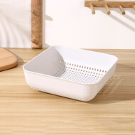 XimiVogue Grey Square Colander