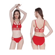 Lingerie Set Red Bra Panty